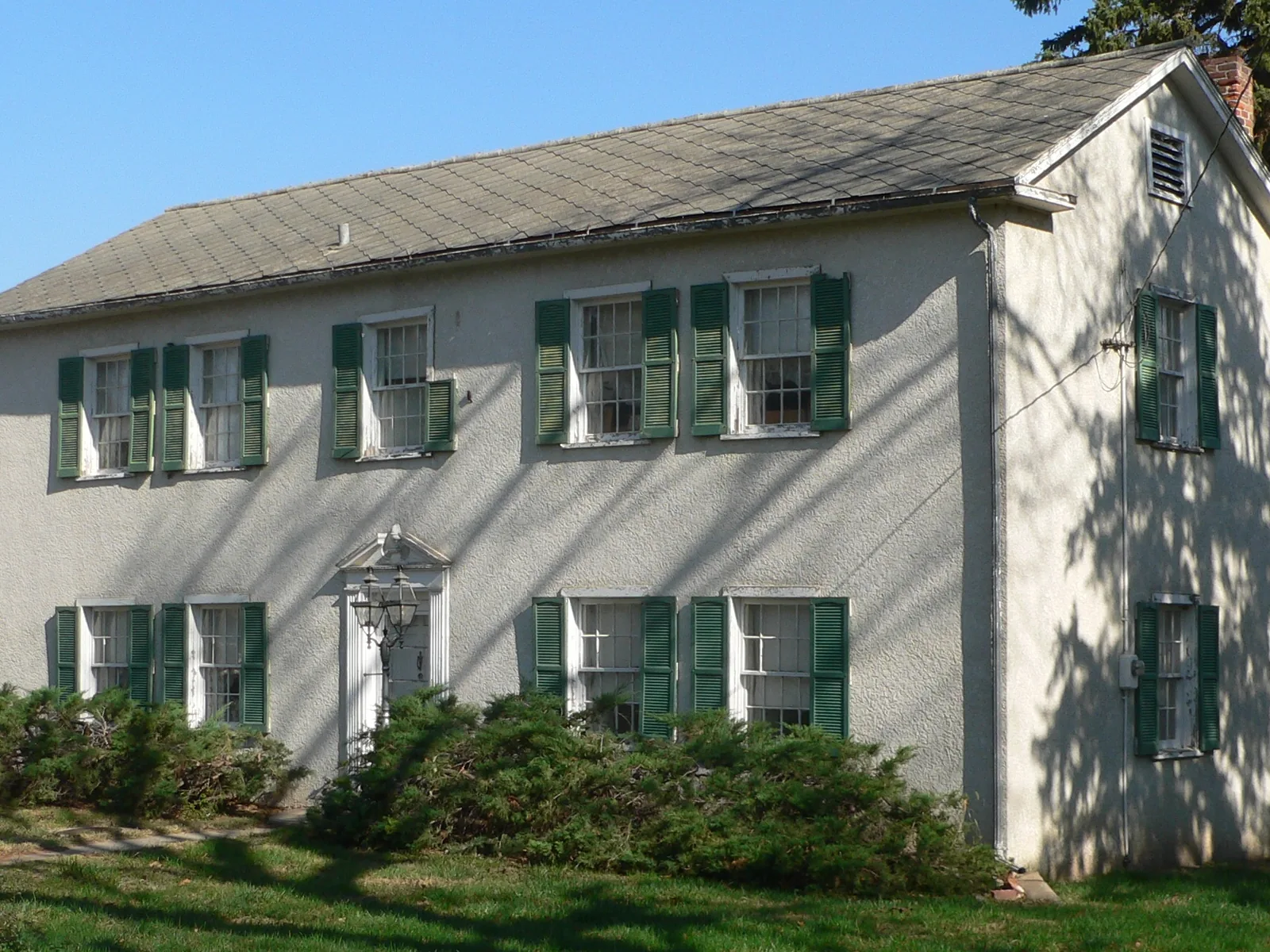 The William Hamilton house on Bluff Street in Bellevue, Nebraska