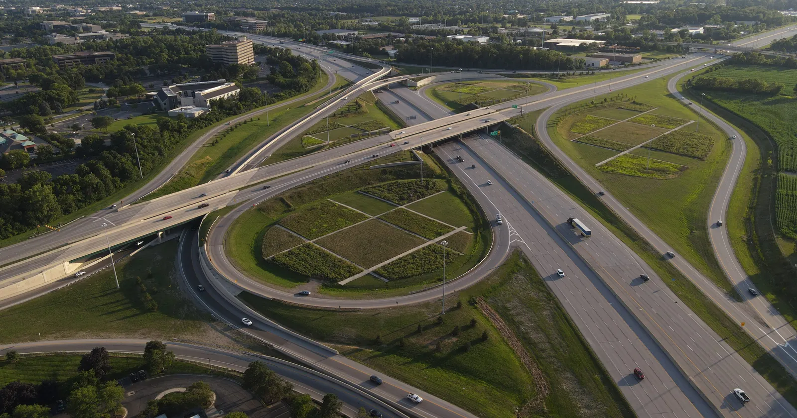 Selling a Columbus house fast during a job relocation, seen from the Interstate 270 outerbelt in the central Ohio growth corridor
