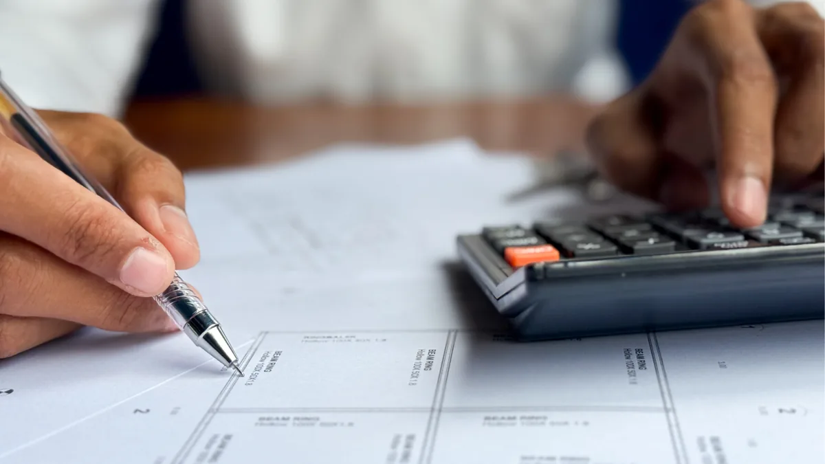 Illustration of a cash offer being calculated