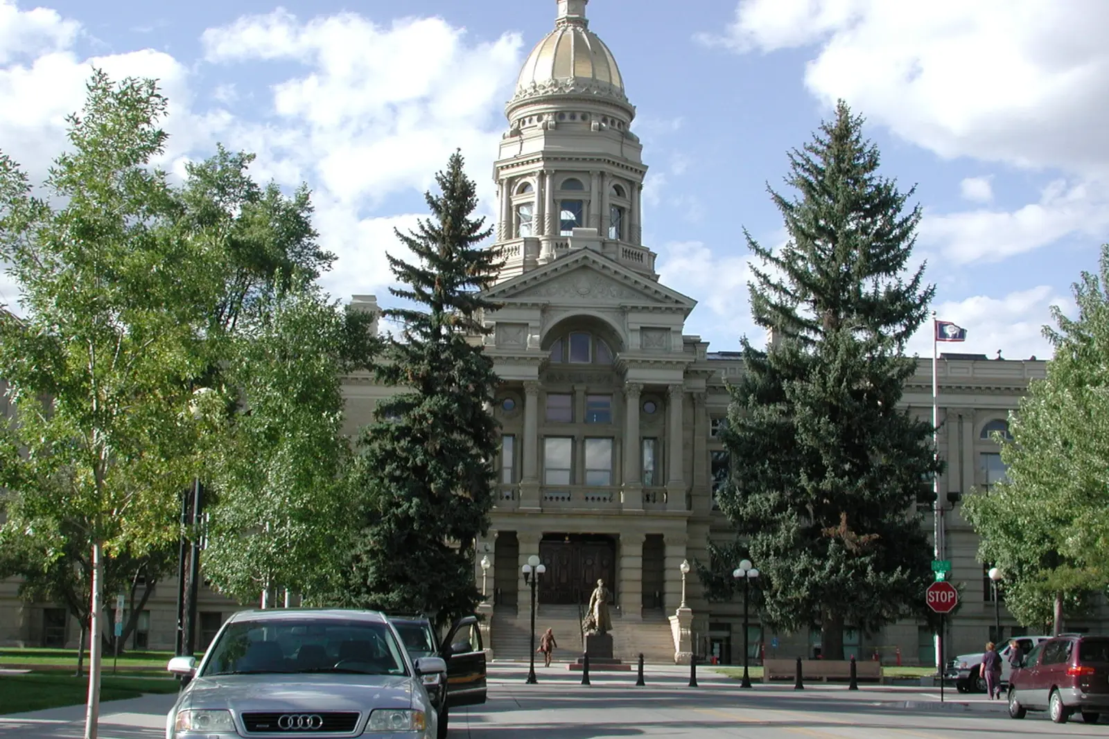 The Wyoming State Capitol in Cheyenne