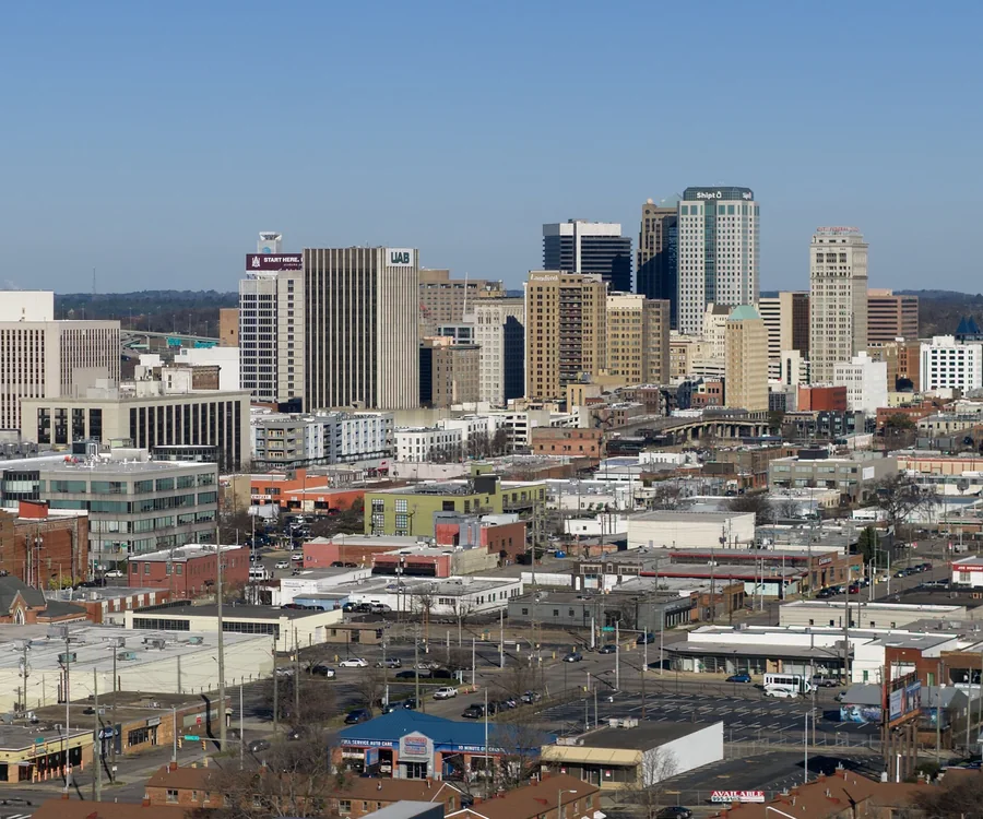Birmingham Alabama downtown skyline