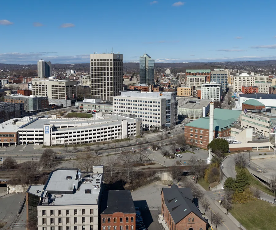 Worcester Massachusetts downtown