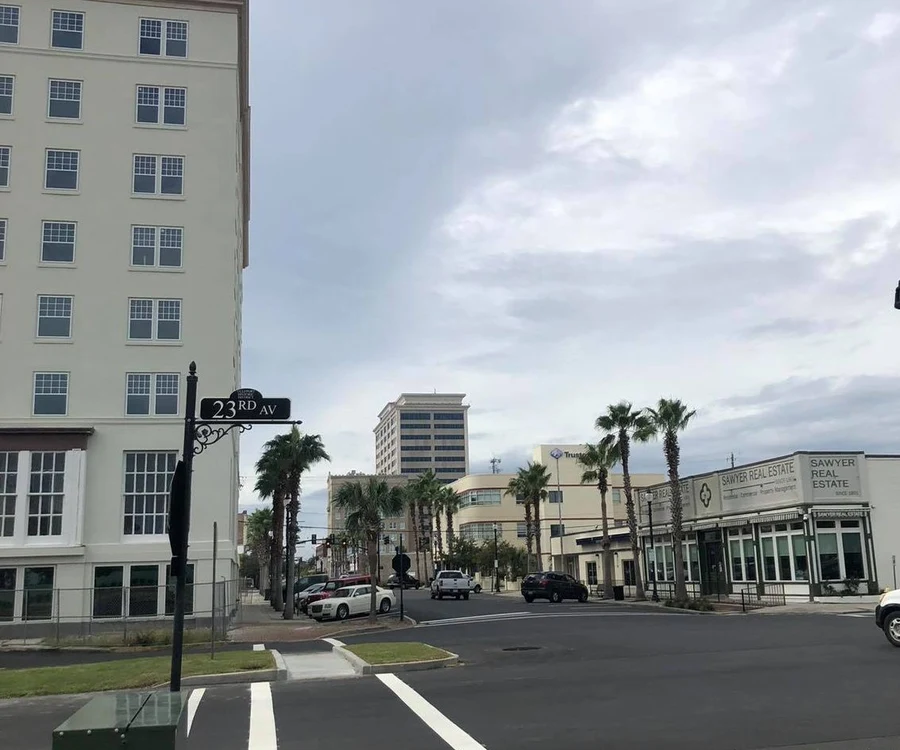 Downtown Gulfport Mississippi Gulf Coast street