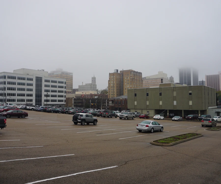 Downtown Jackson Mississippi skyline