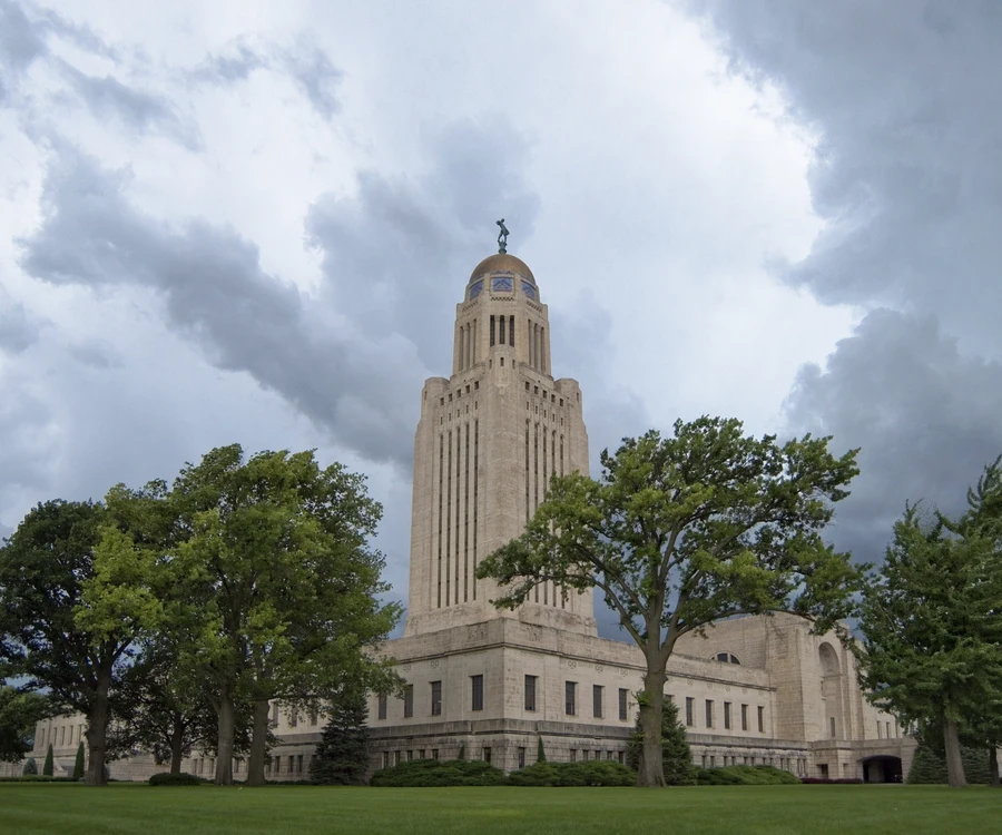 Nebraska State Capitol in Lincoln