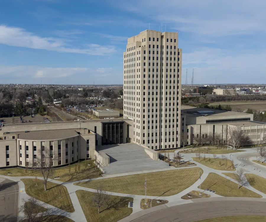 North Dakota State Capitol in Bismarck