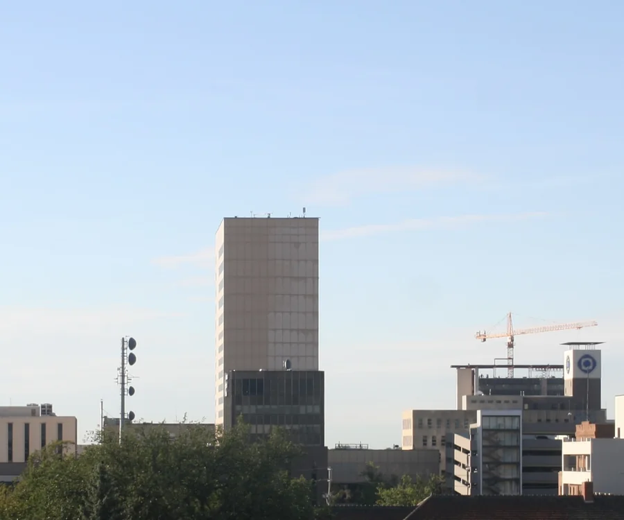 Downtown Fargo North Dakota skyline