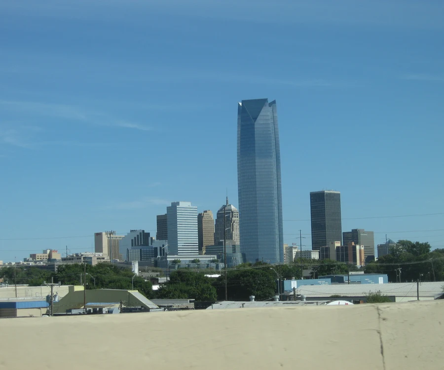 Oklahoma City Oklahoma downtown skyline