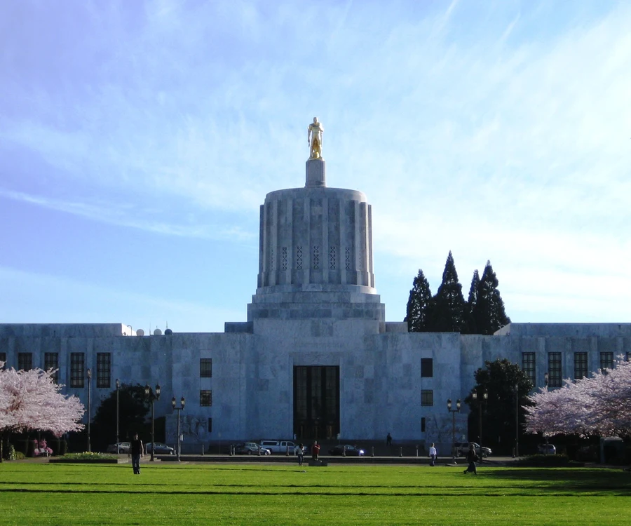 Oregon State Capitol in Salem