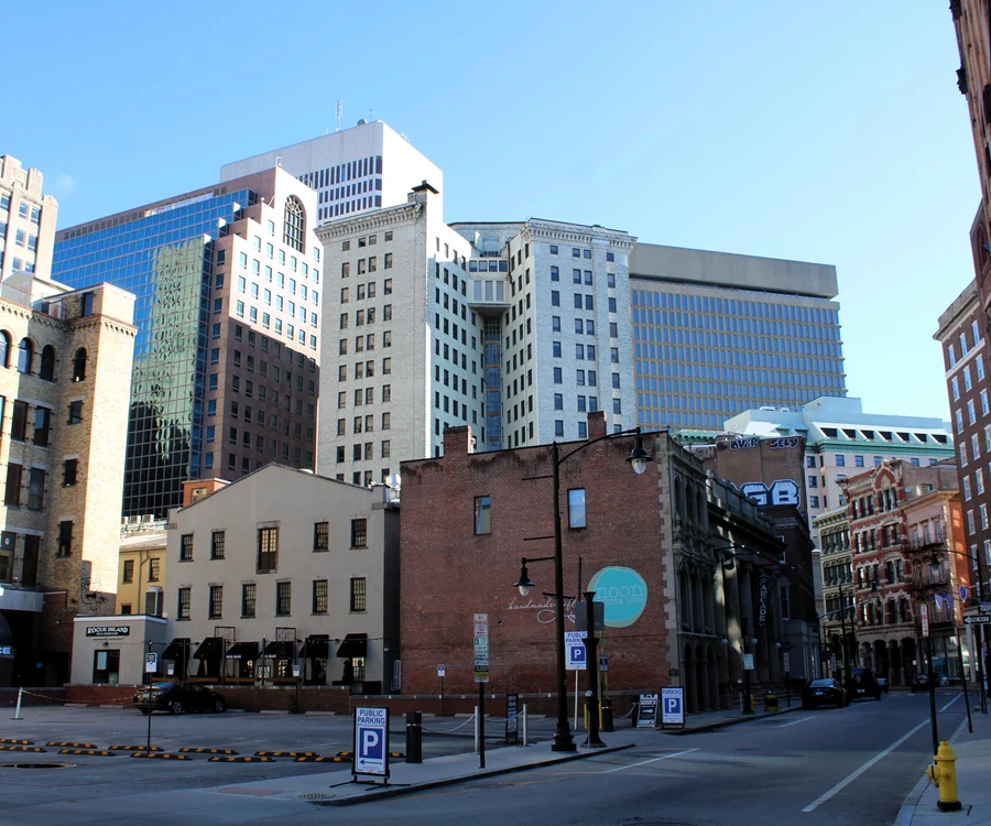 Providence, Rhode Island downtown skyline