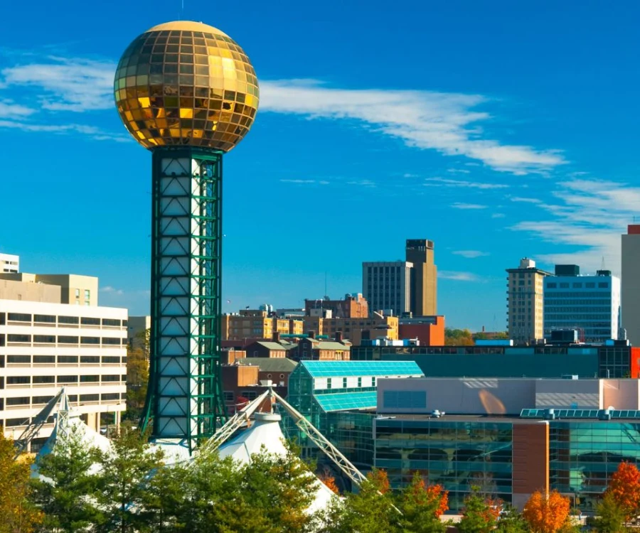 Knoxville Tennessee riverfront