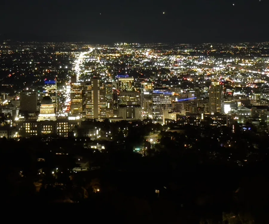 Salt Lake City Utah skyline