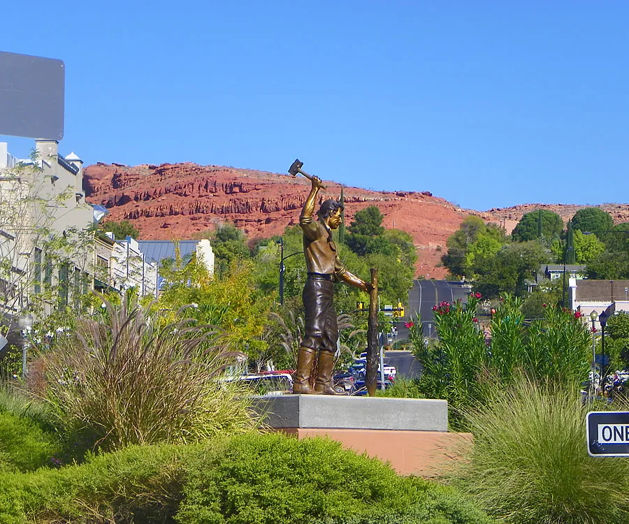 Historic downtown St. George Utah