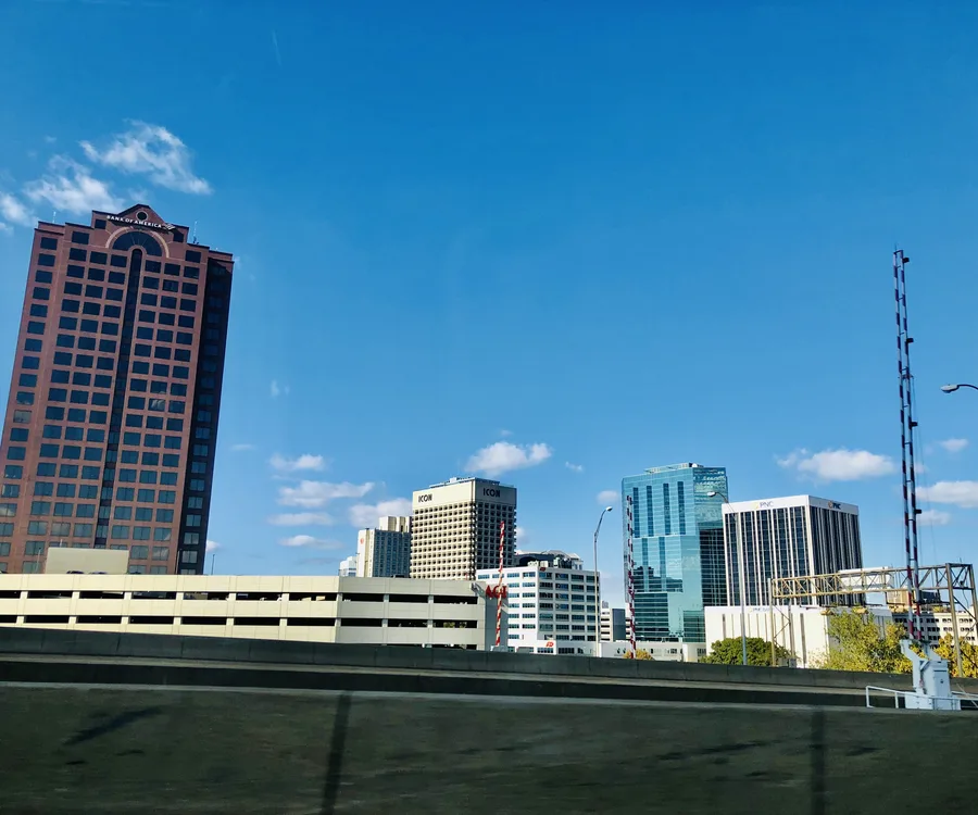 Norfolk Virginia downtown skyline
