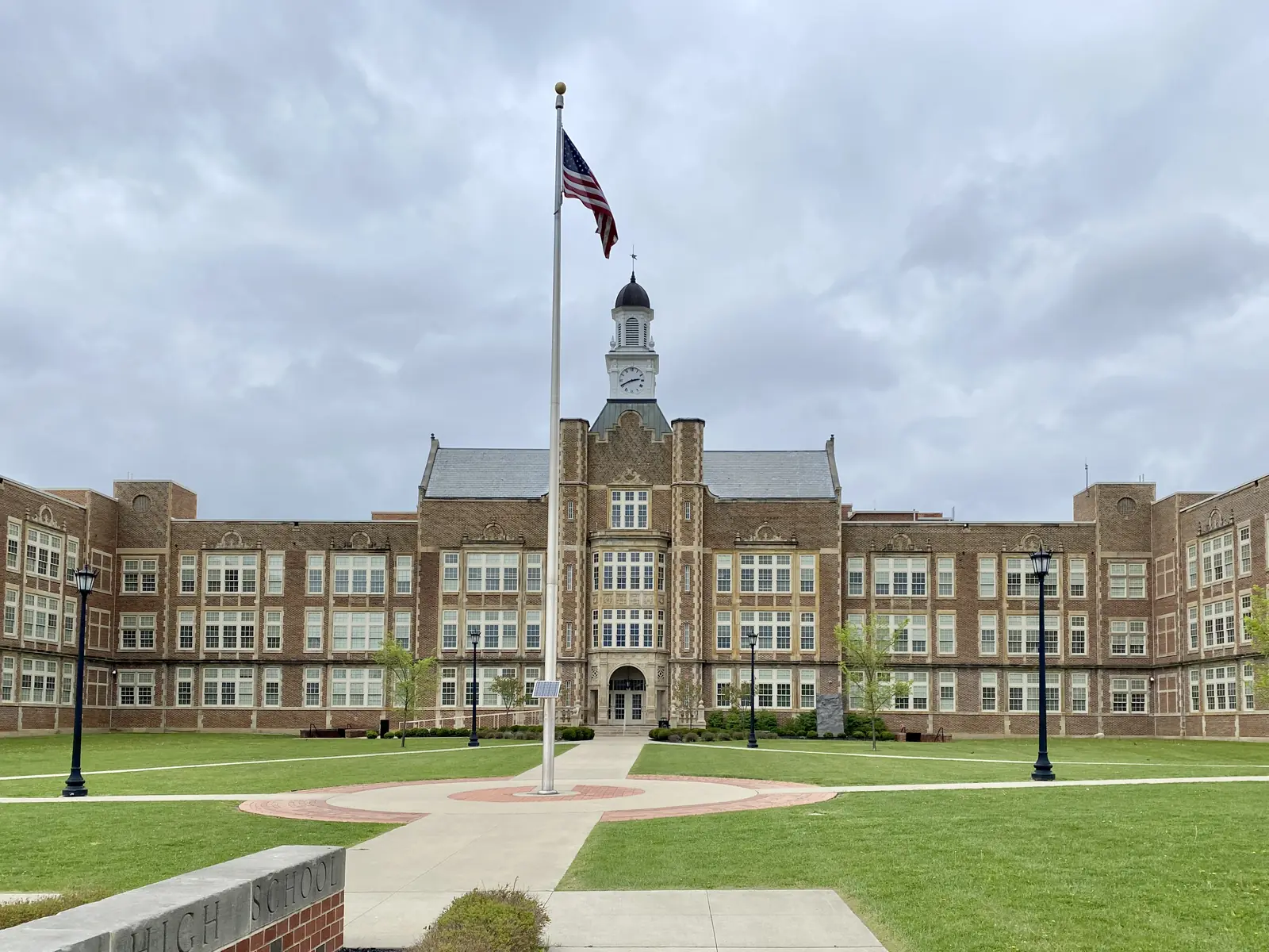 Cleveland Heights High School in the Cedar-Lee district