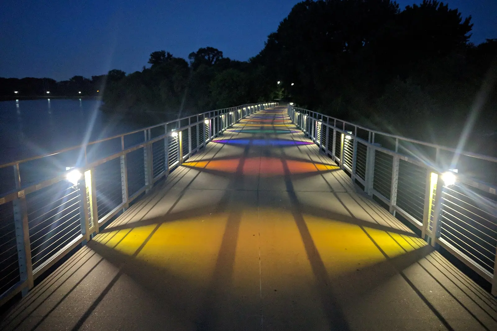 Gray's Lake park in Des Moines, Iowa