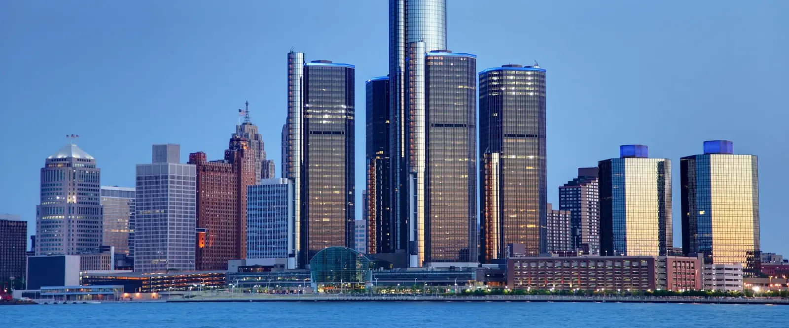 Downtown Detroit skyline