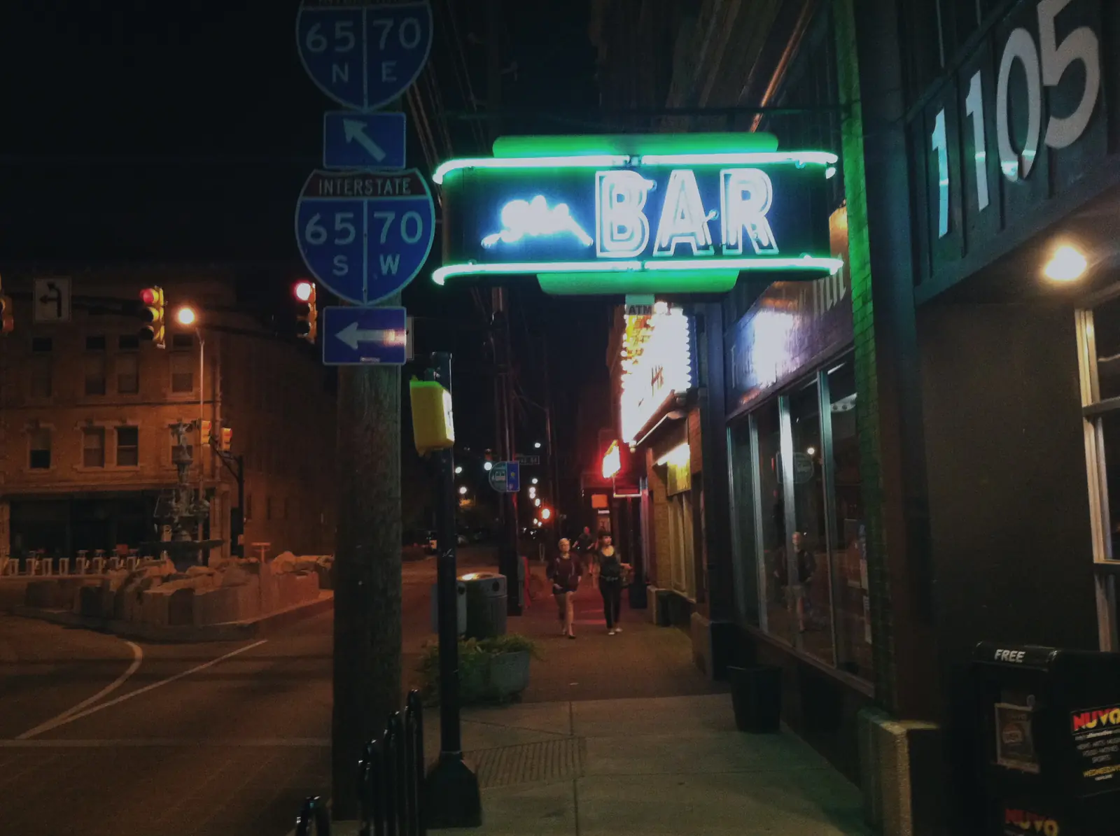 Fountain Square cultural district in Indianapolis