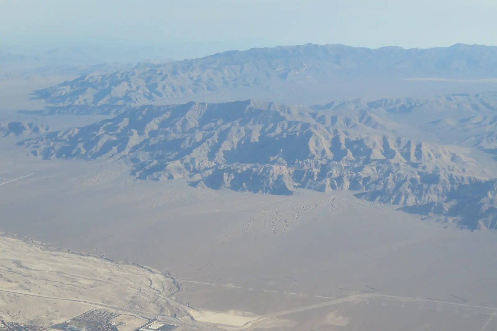 Gass Peak and the Las Vegas Range north of Centennial Hills