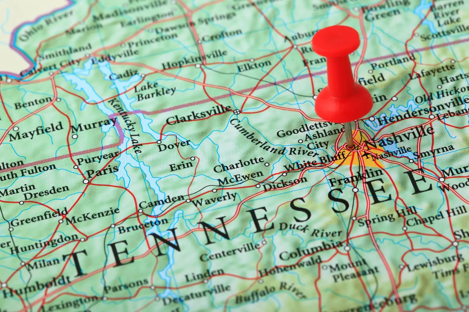 Madison Tennessee aerial view