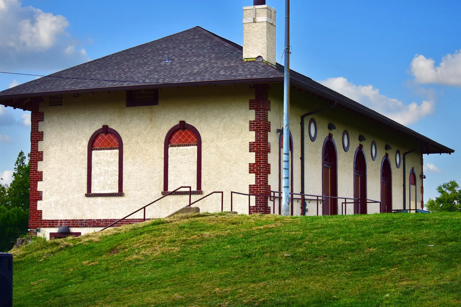 Marquette Park field house in the Dutchtown neighborhood of St. Louis