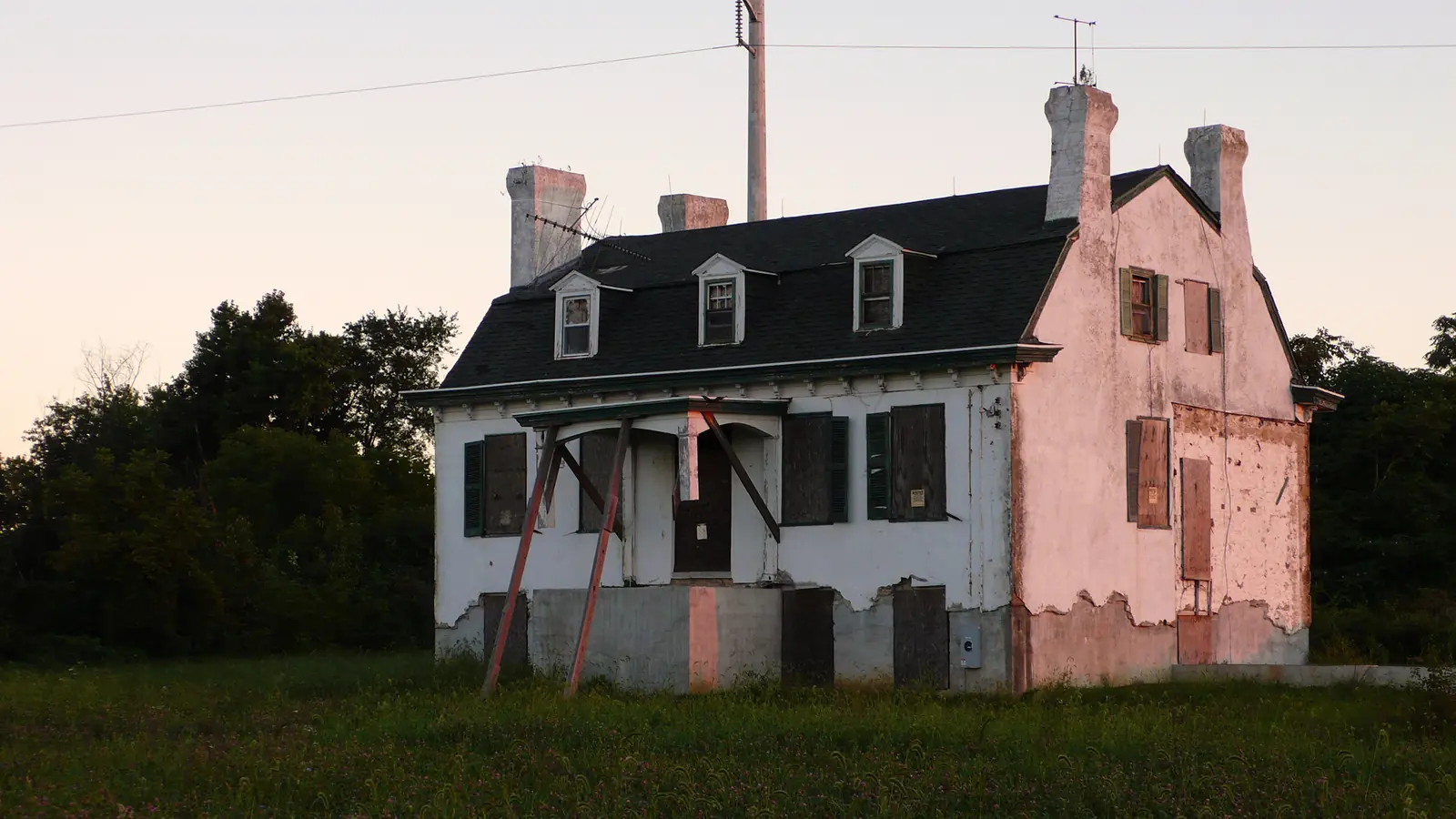A historic home in Old Newark, Delaware