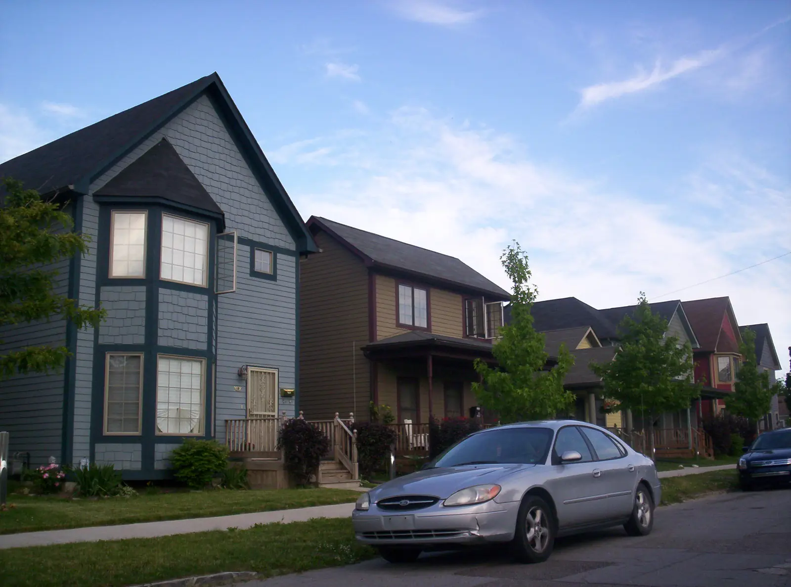 North Corktown, Detroit residential street