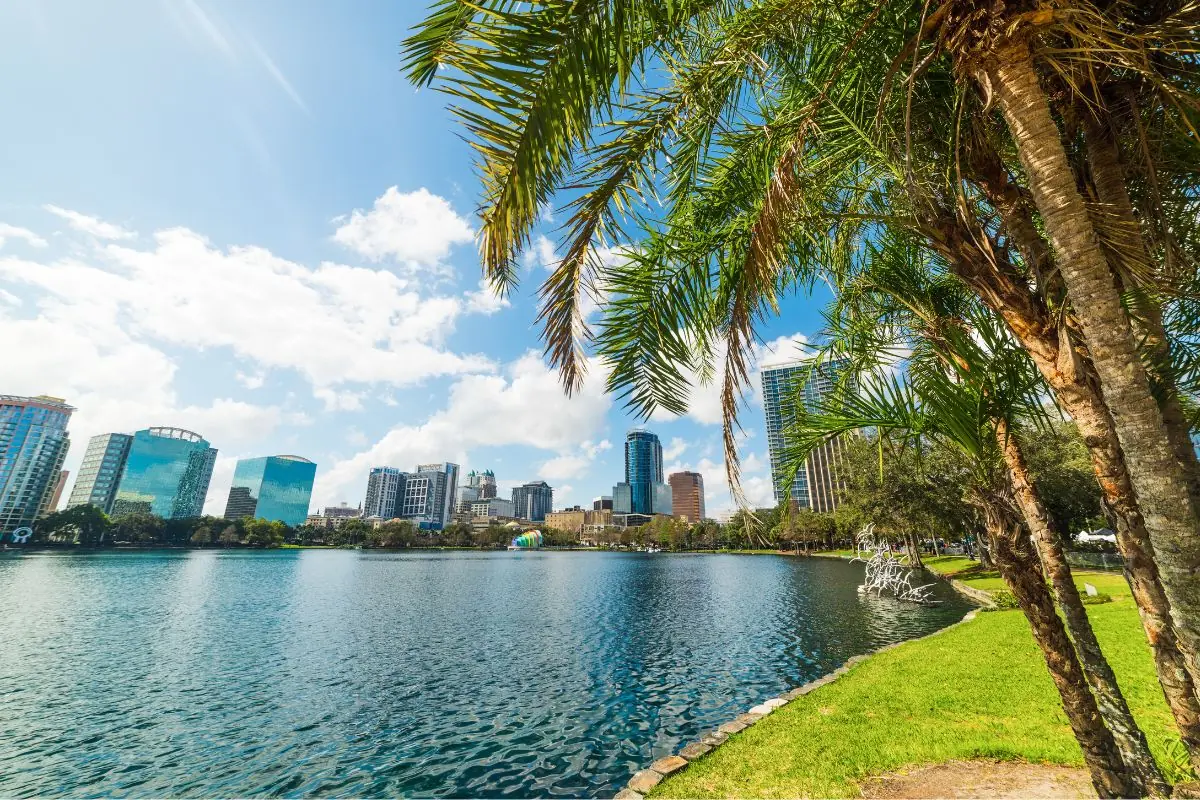 Orlando area skyline