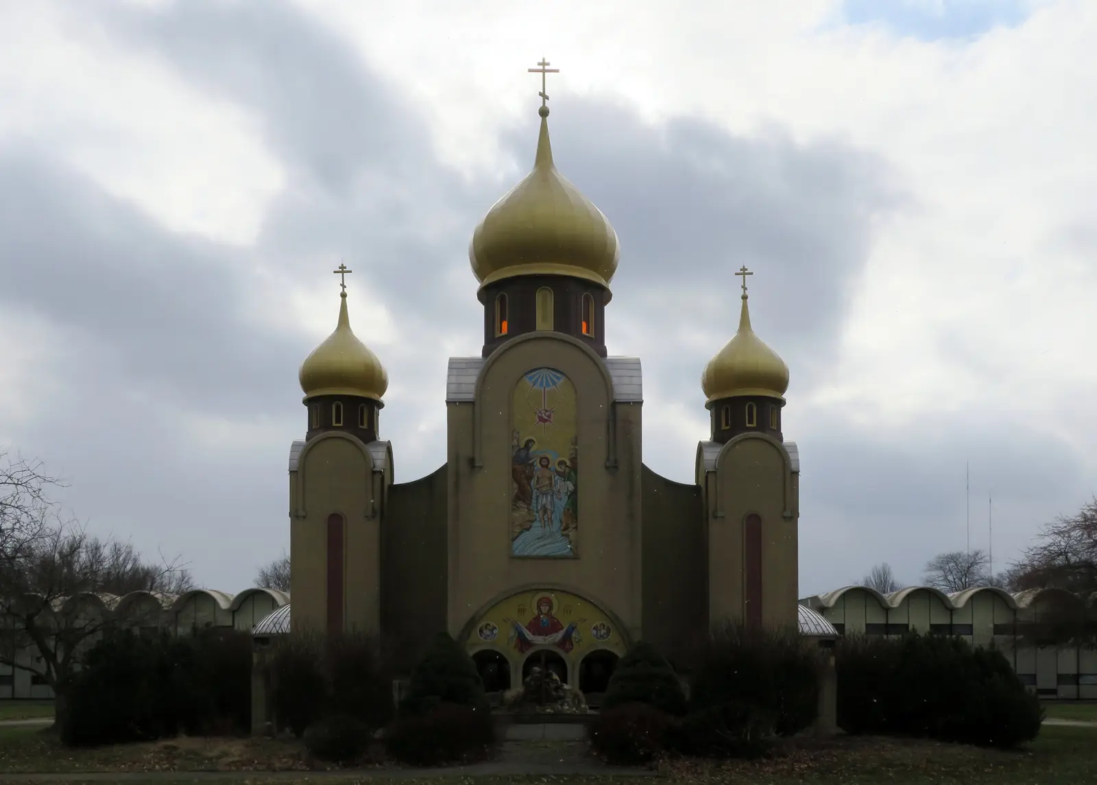 A Byzantine cathedral in Parma's Ukrainian Village district