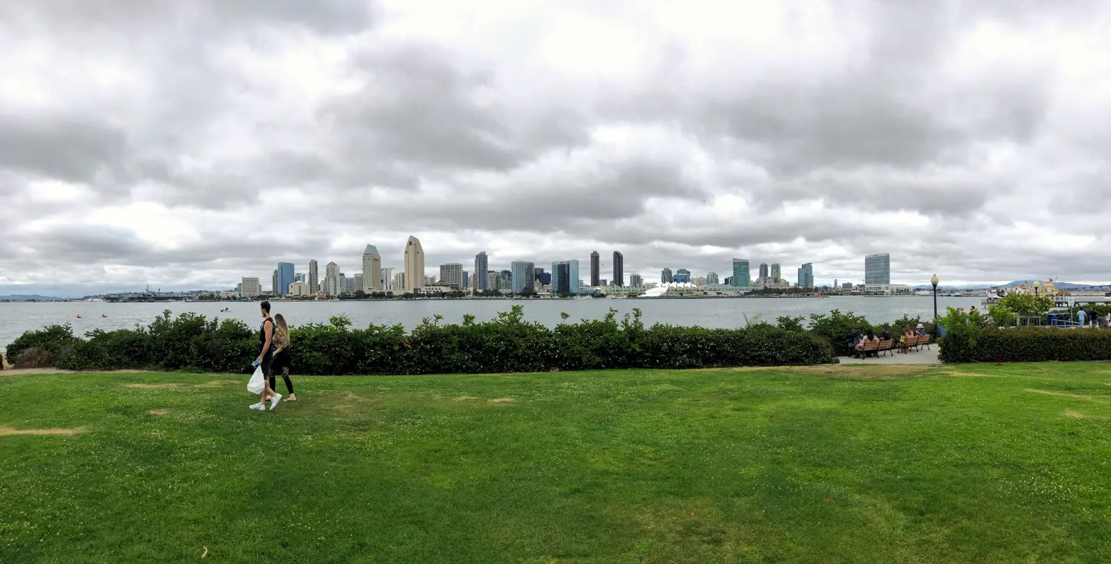 Downtown San Diego skyline from Coronado
