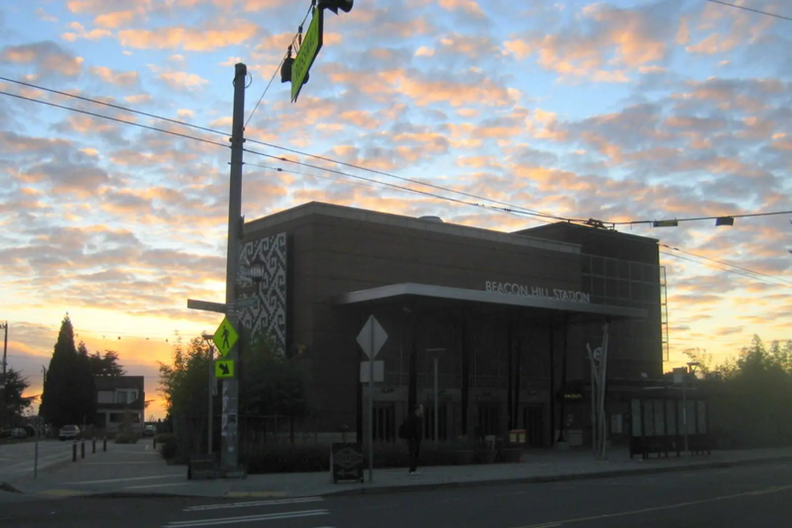 The Beacon Hill light rail station in Seattle