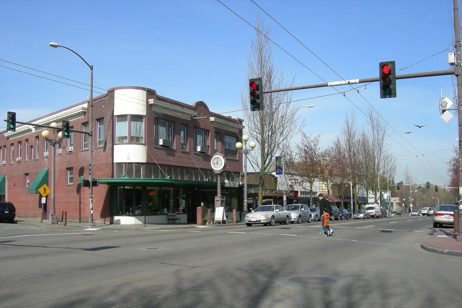 Historic storefronts in Seattle's Columbia City district