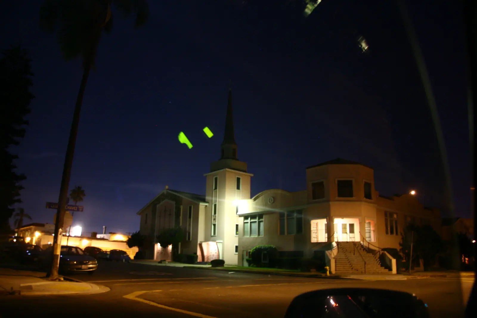Residential street of older homes in Sherman Heights, San Diego