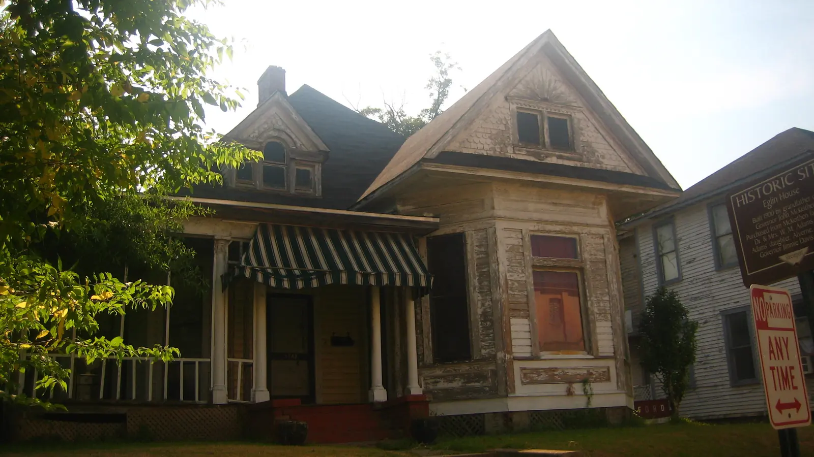 An early-1900s historic house in Shreveport