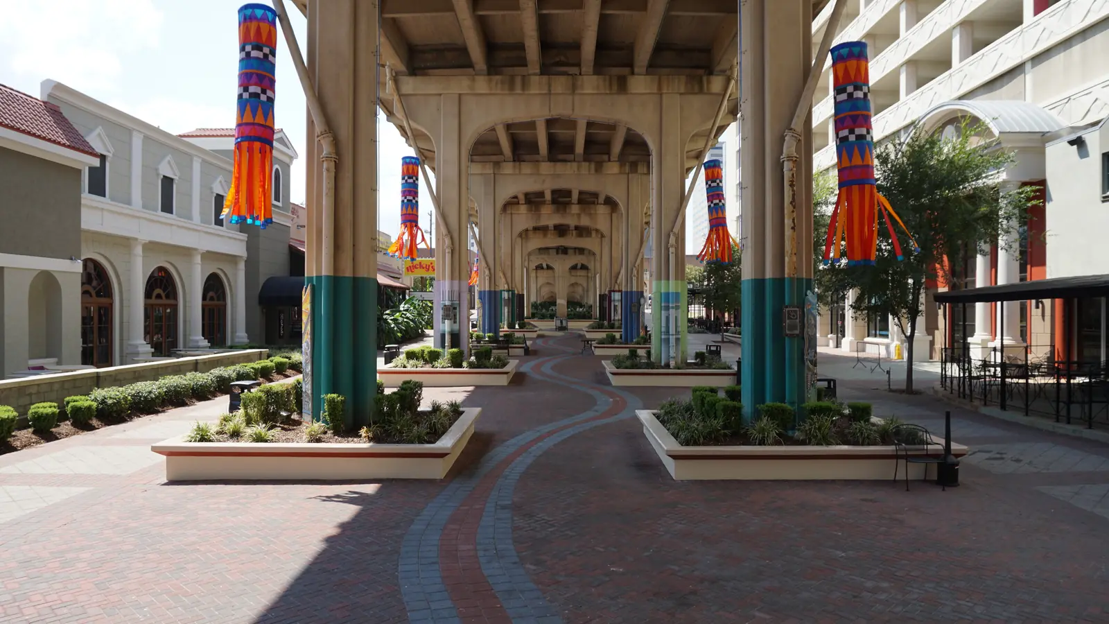 The Red River District in downtown Shreveport