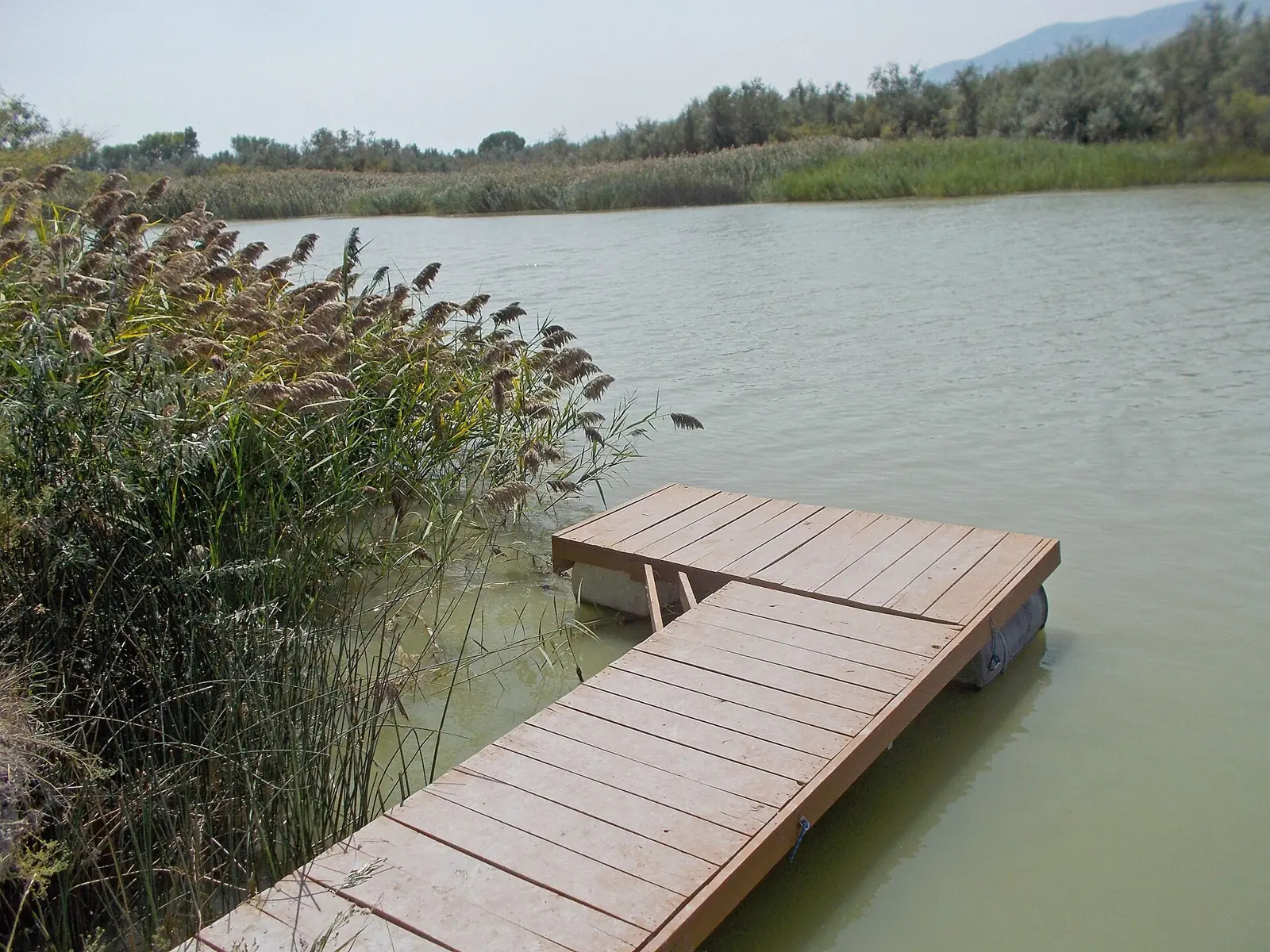 The Jordan River corridor along the west side of Salt Lake City near Rose Park