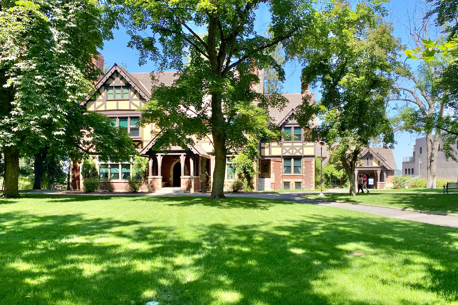 The historic Campbell House in Browne's Addition, Spokane