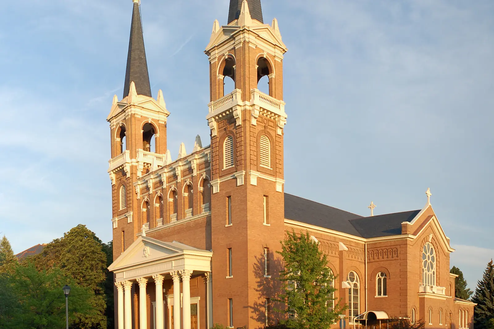 St. Aloysius Church on the Gonzaga University campus in Spokane's Logan neighborhood