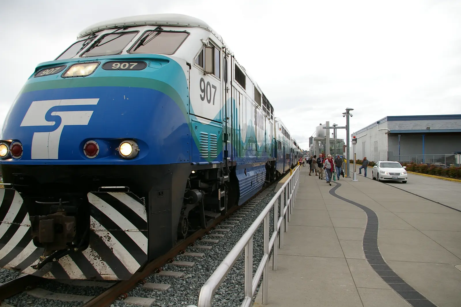 The South Tacoma Sounder station on the South Tacoma Way corridor