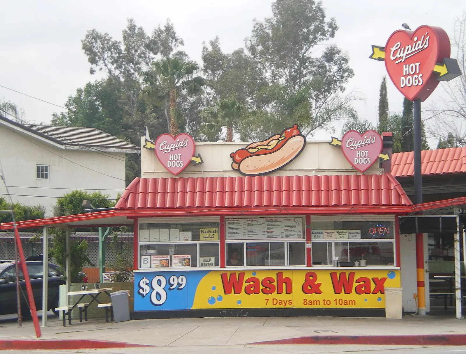 Ventura Boulevard streetscape in Tarzana