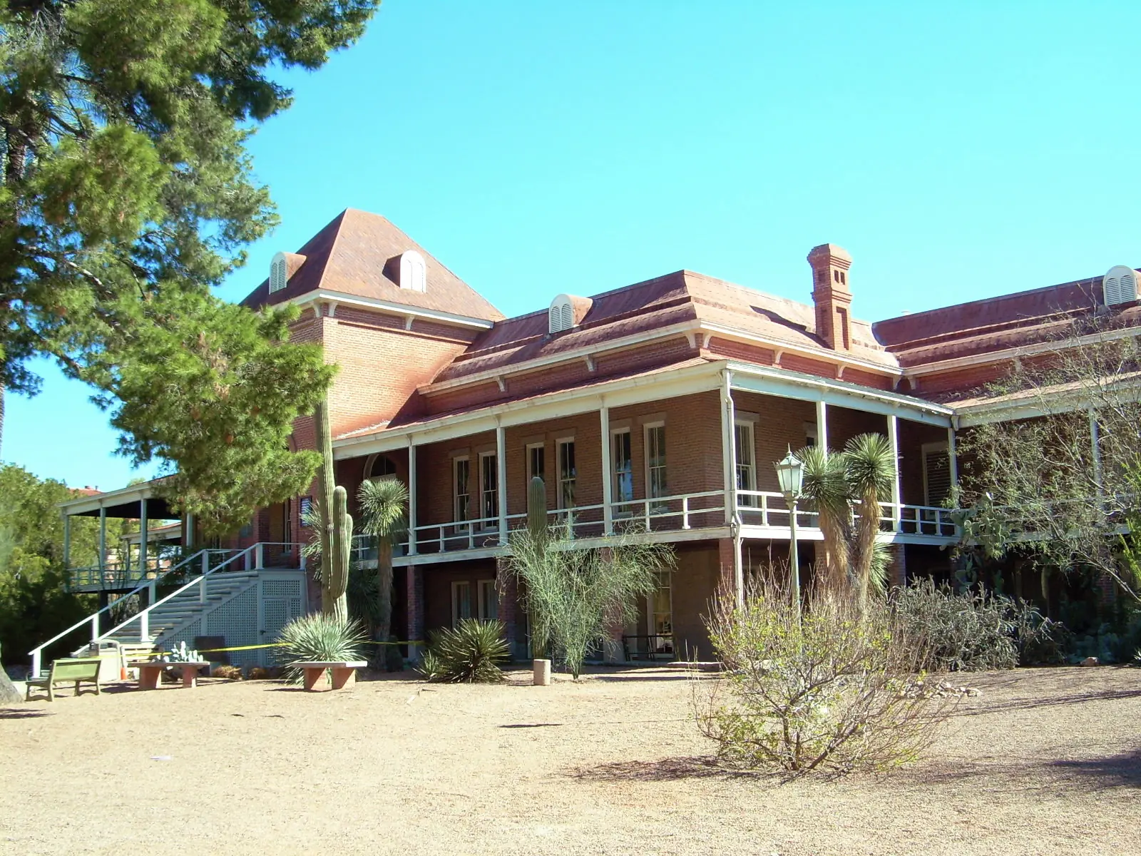 Old Main at the University of Arizona, beside the Sam Hughes neighborhood